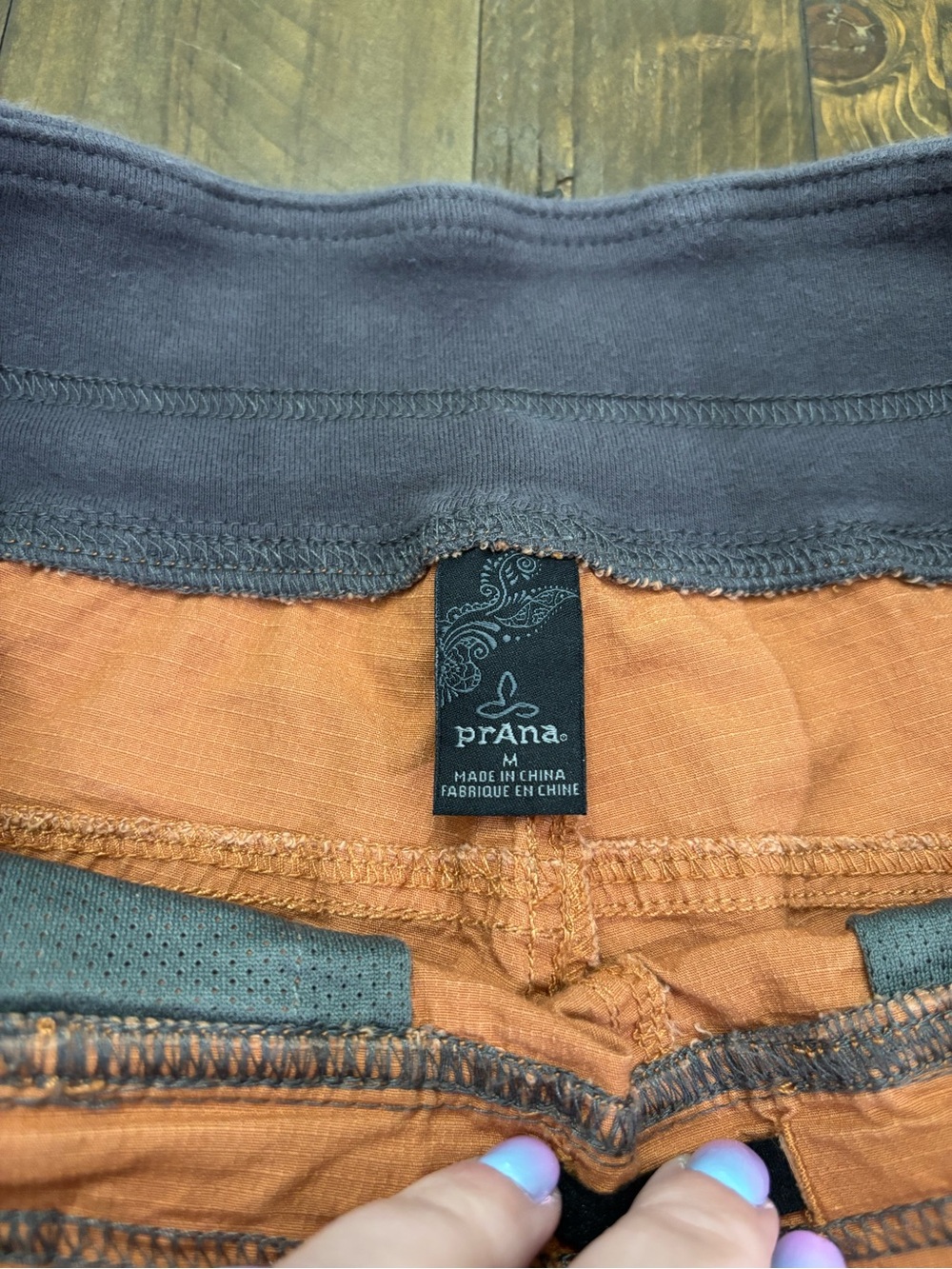 Prana Women’s Burnt Orange Straight Leg Climbing Pants - Picture 3 of 7